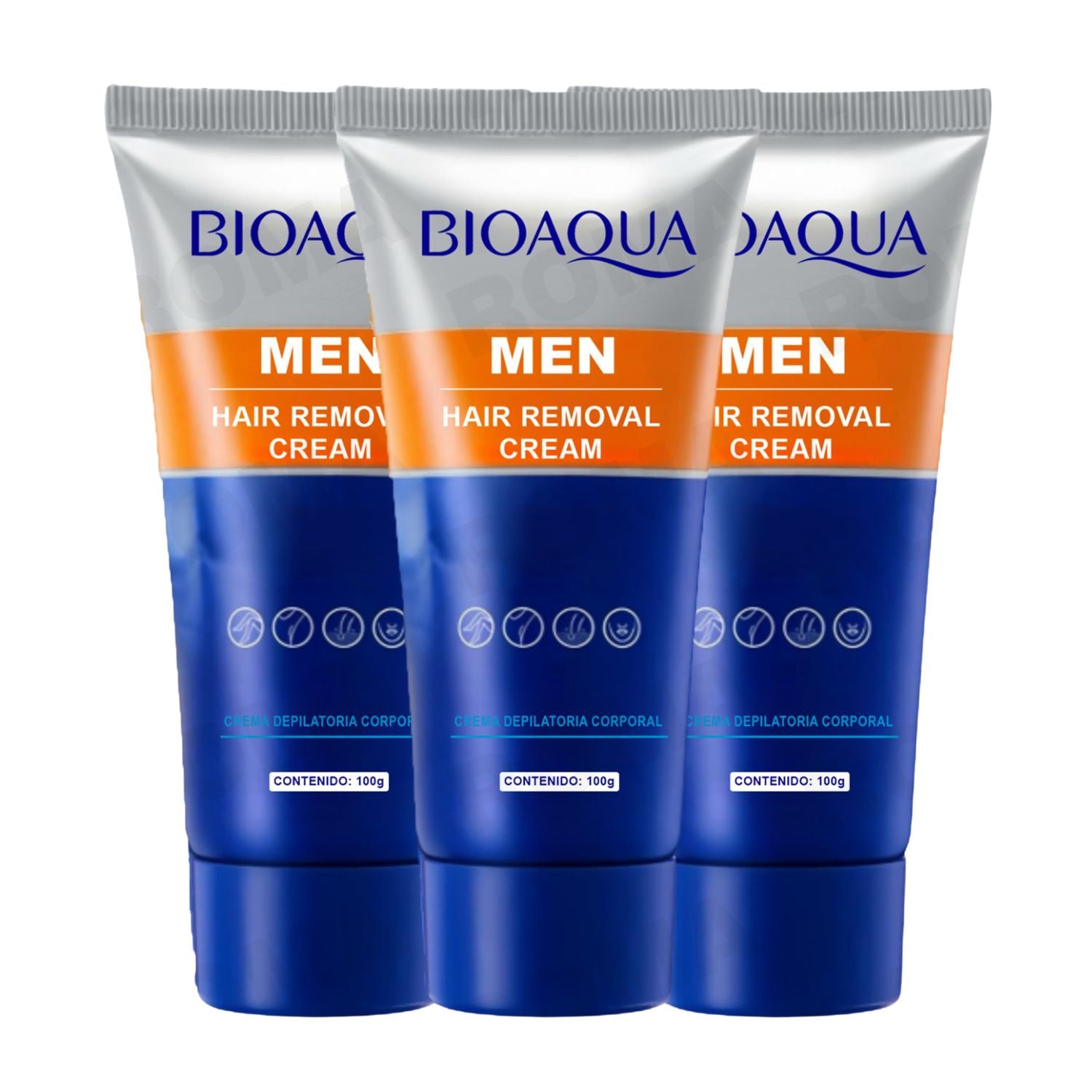 CREMA DEPILATORIA MASCULINA BIOAQUA 100G
