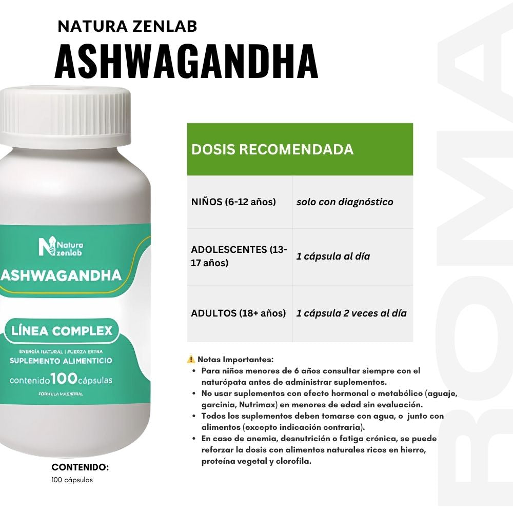 ASHWAGANDHA COMPLEX 300MG