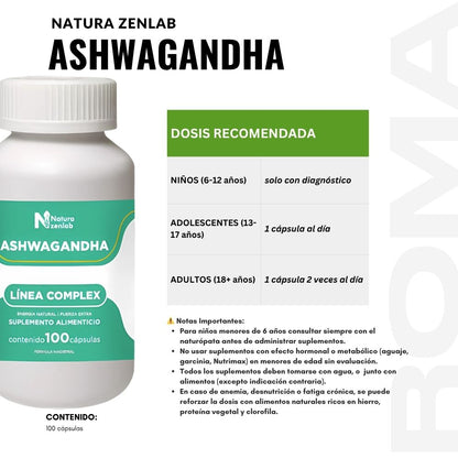 ASHWAGANDHA COMPLEX 300MG