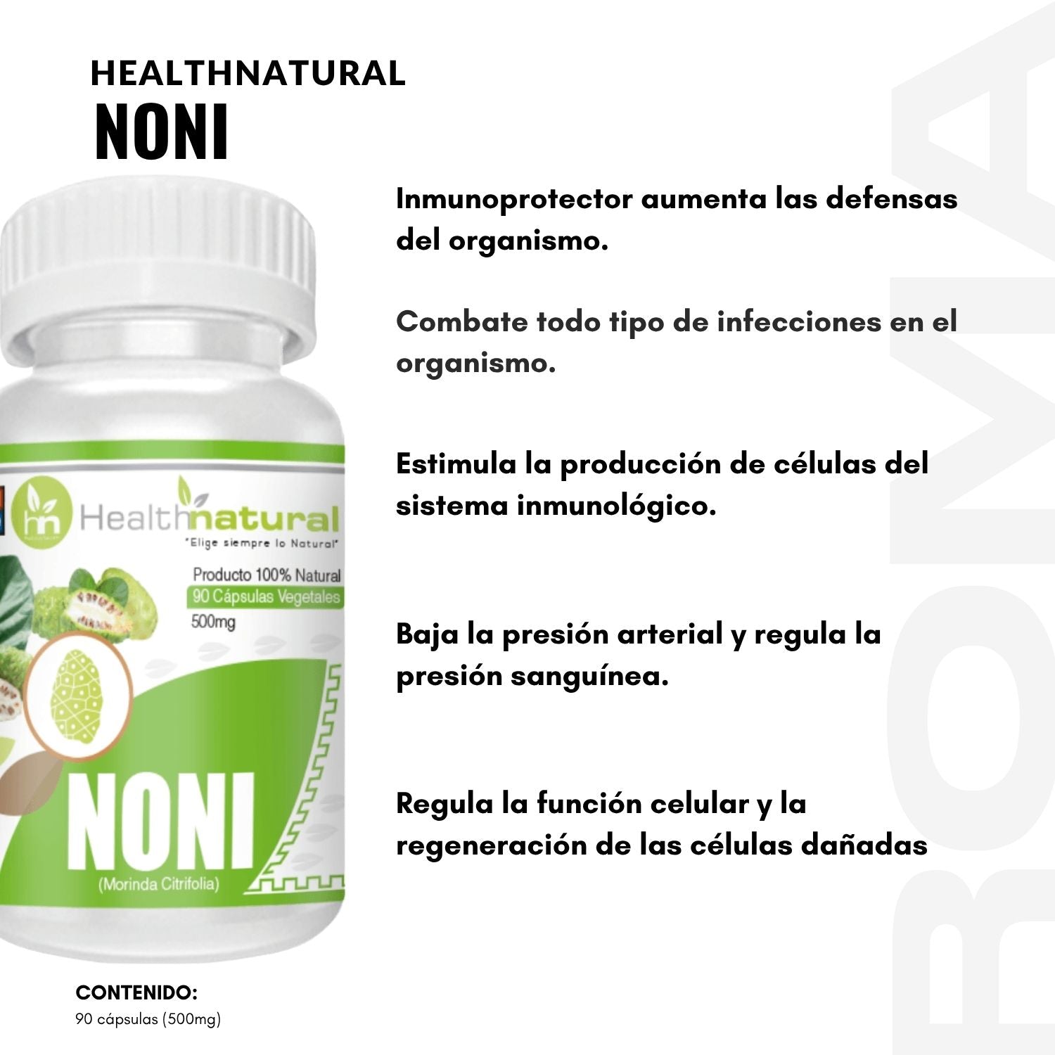NONI HEALTHNATURAL 500MG