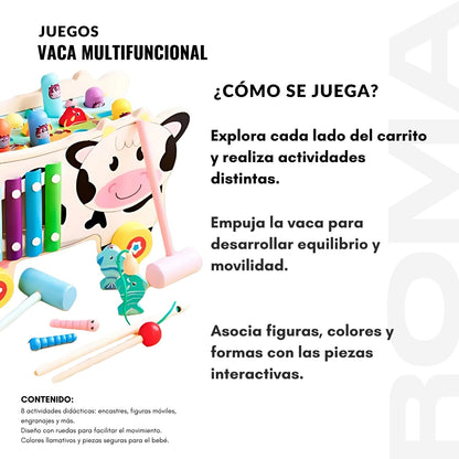VACA MULTIFUNCIONAL - JUEGO DIDÁTICO
