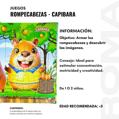 ROMPECABEZAS - CAPIBARA