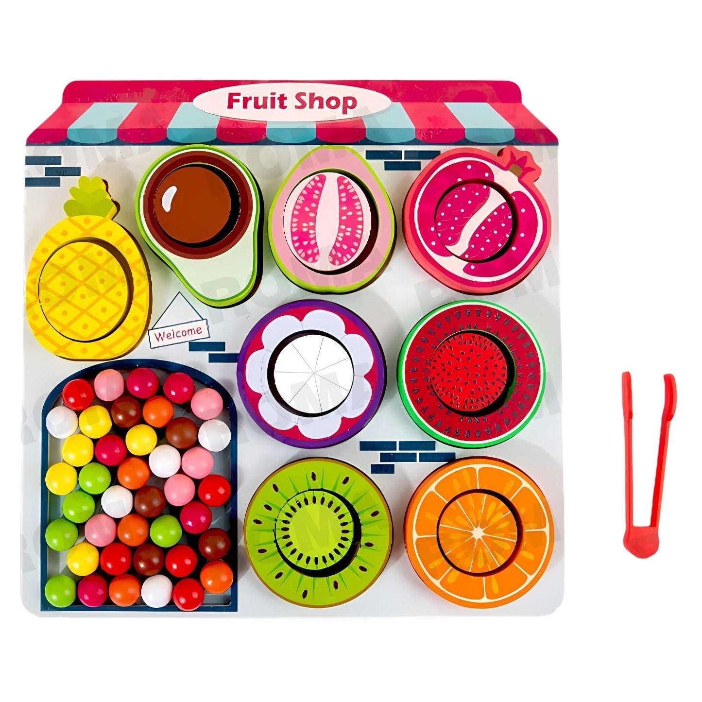 TIENDA DE FRUTAS – JUEGO DIDÁCTICO