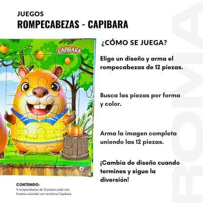 ROMPECABEZAS - CAPIBARA