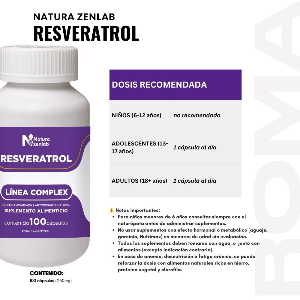 RESVERATROL COMPLEX 400MG