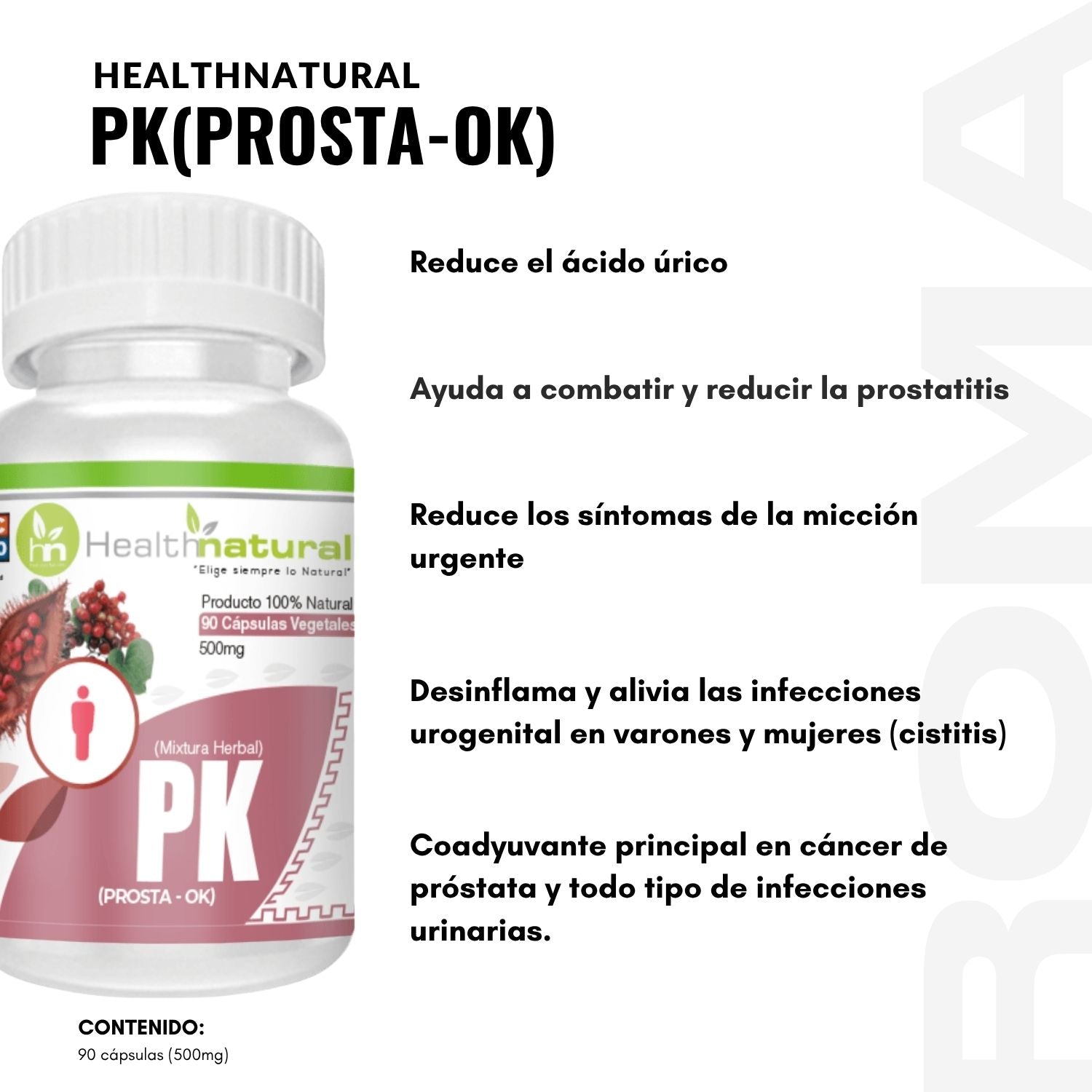 PK(PROSTA-OK) HEALTHNATURAL 500MG