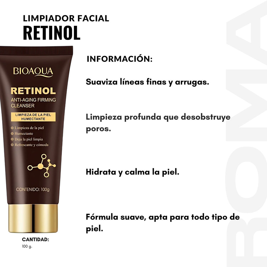 LIMPIADOR FACIAL RETINOL 100G