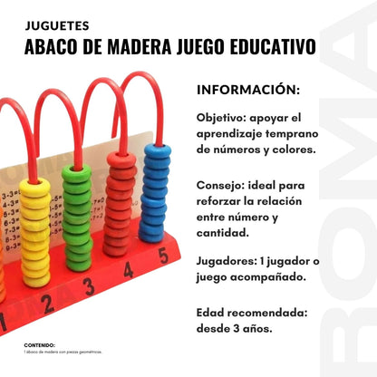 ABACO DE MADERA X5