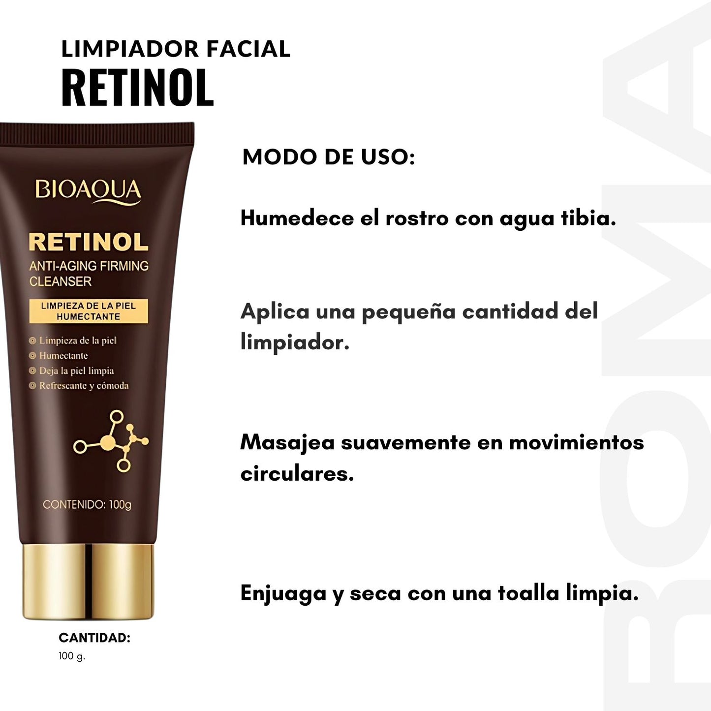 LIMPIADOR FACIAL RETINOL 100G