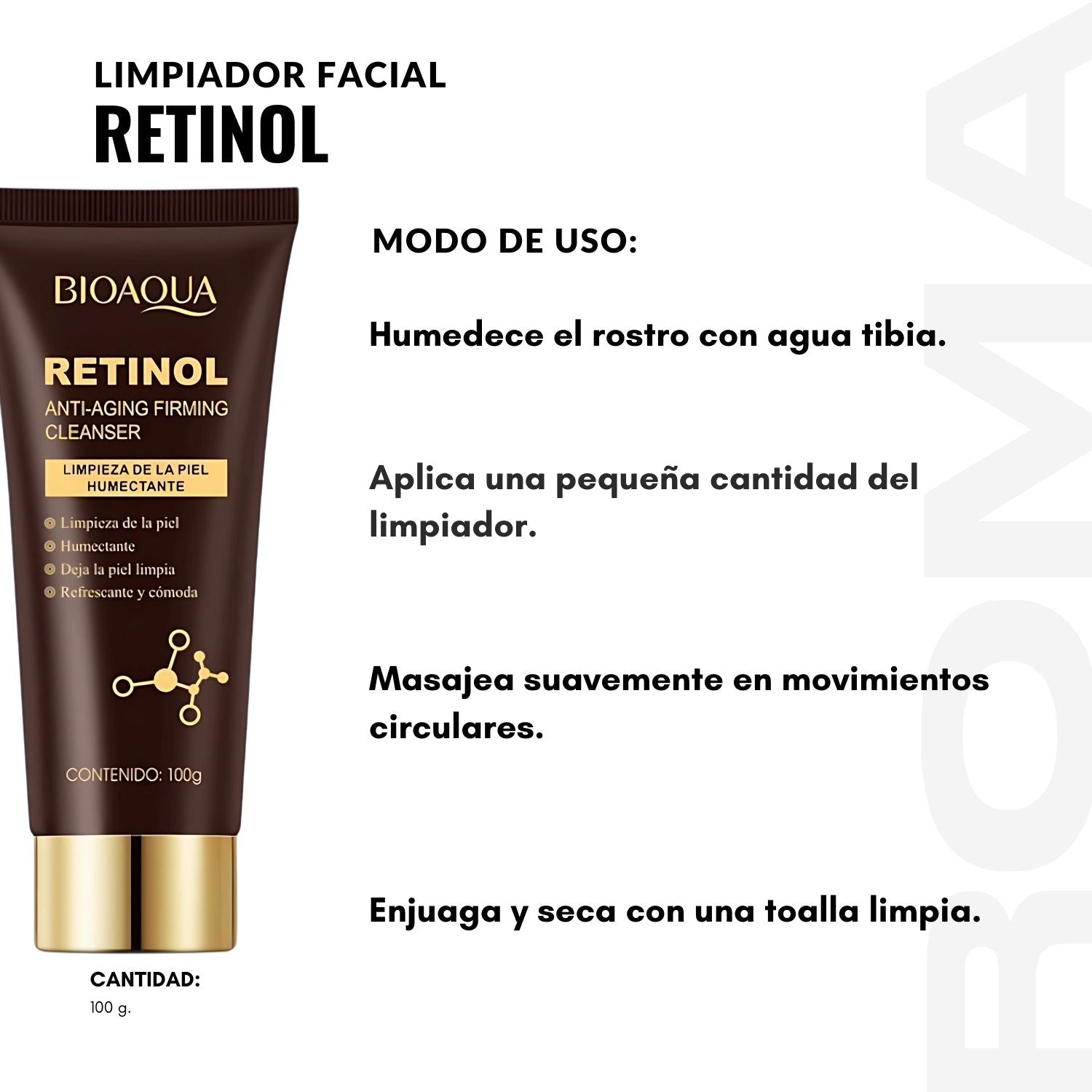 LIMPIADOR FACIAL RETINOL 100G