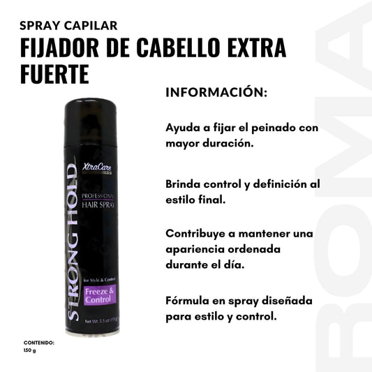 FIJADOR DE CABELLO EXTRA FUERTE