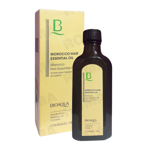 ACEITE ESENCIAL CAPILAR DE MOROCCO BIOAQUA 100ML