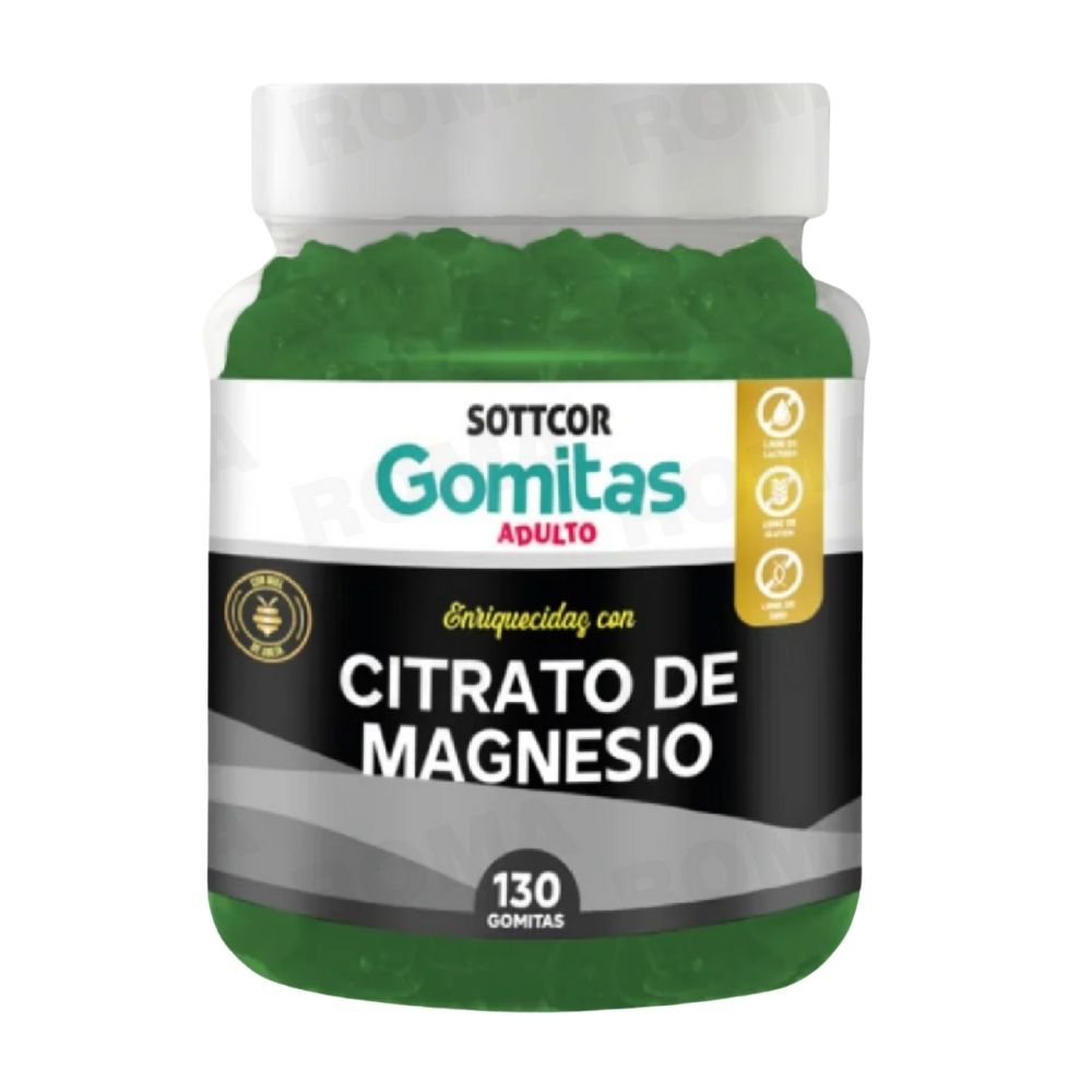 GOMITAS CITRATO DE MAGNESIO 130UND