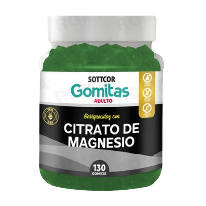 GOMITAS CITRATO DE MAGNESIO 130UND