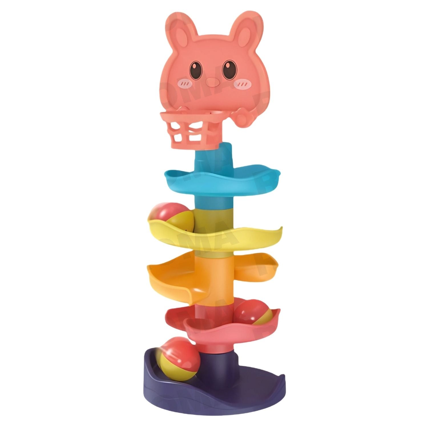 CAÍDA DE PELOTAS CONEJO 4 NIVELES - JUEGO DIDÁTICO