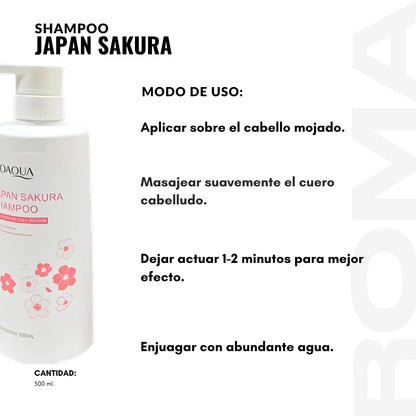 SHAMPOO JAPAN SAKURA 500ML BIOAQUA