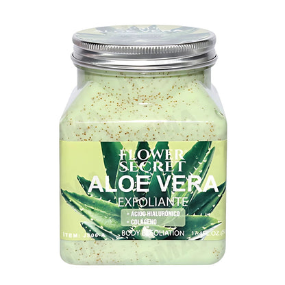 CREMA EXFOLIANTE ALOE VERA FLOWER SECRET 500ML