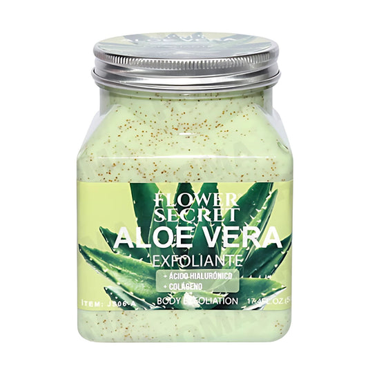CREMA EXFOLIANTE ALOE VERA FLOWER SECRET 500ML