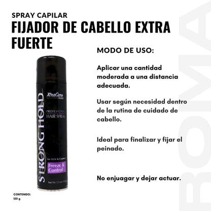 FIJADOR DE CABELLO EXTRA FUERTE