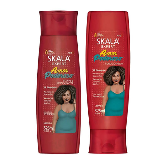 SHAMPOO + ACONDICIONADOR AMOR PODEROSO SKALA EXPERT 325ML