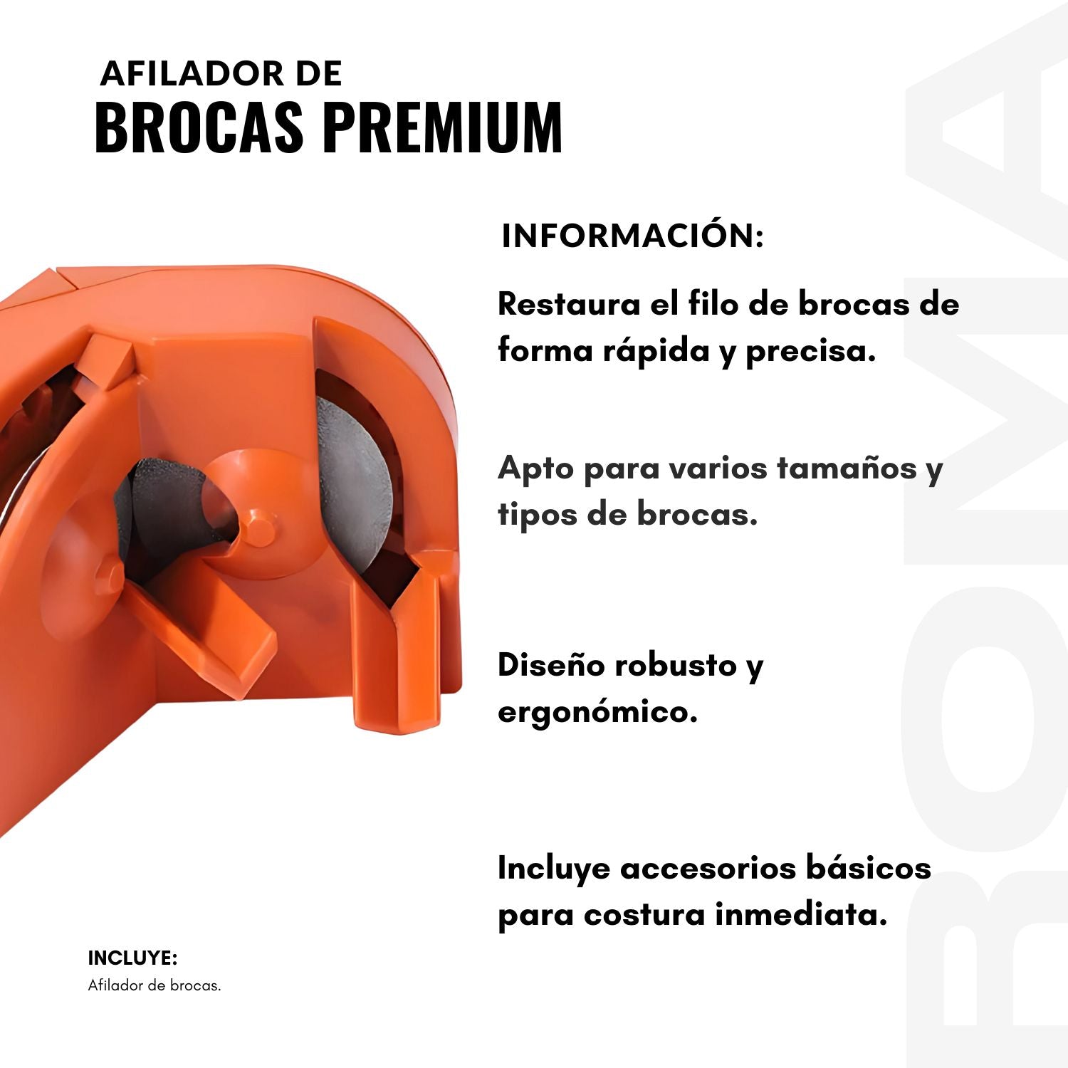 AFILADOR DE BROCAS PREMIUM