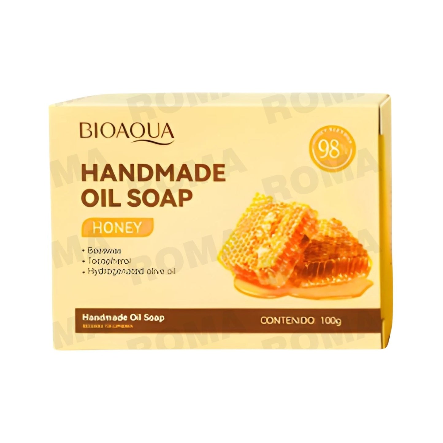 JABÓN EN BARRA DE MIEL BIOAQUA 100G