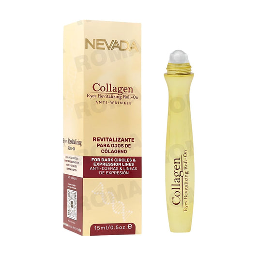 REVITALIZADOR DE OJOS ROLL ON - COLÁGENO 15ML NEVADA