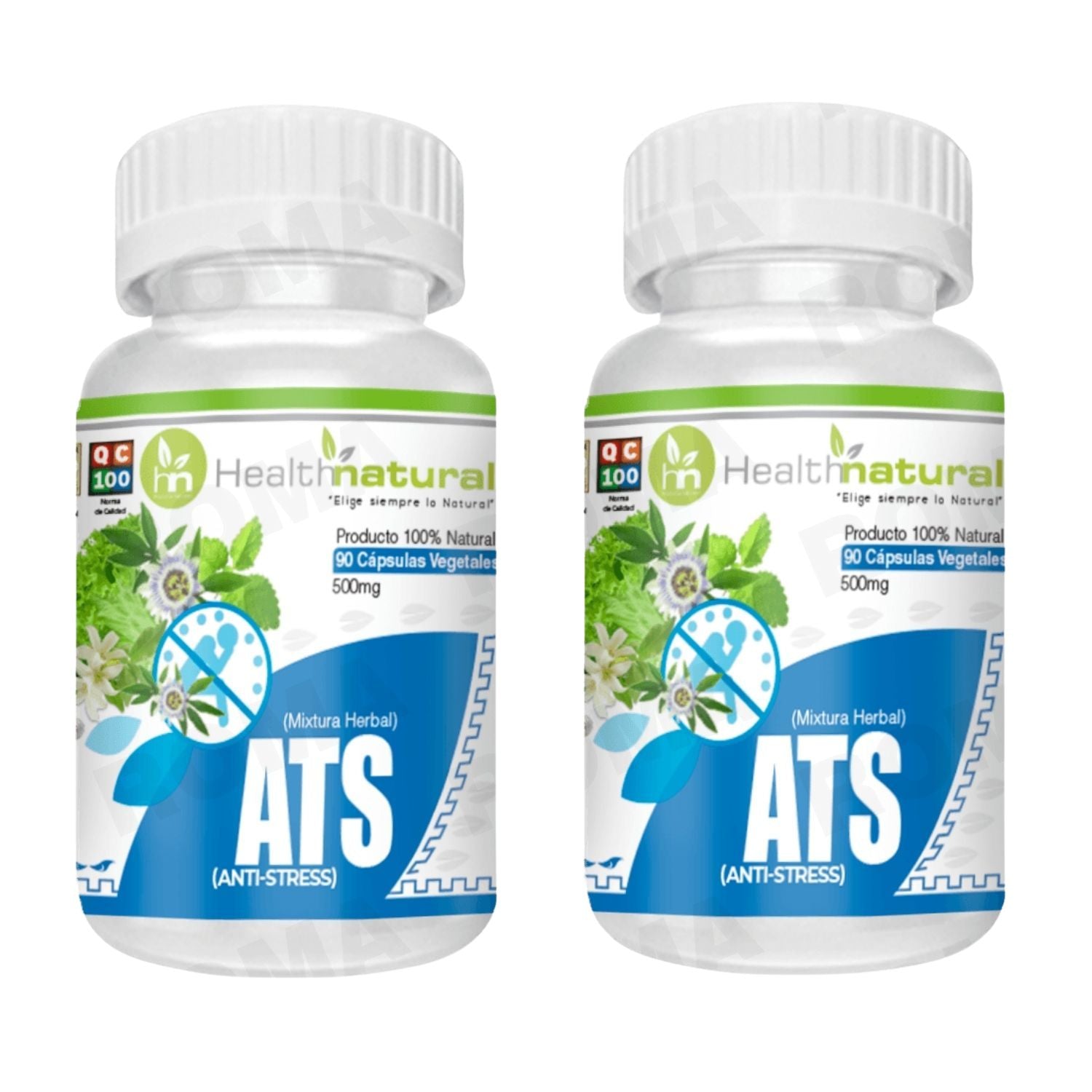 ATS(ANTI-STRES) HEALTHNATURAL 500MG