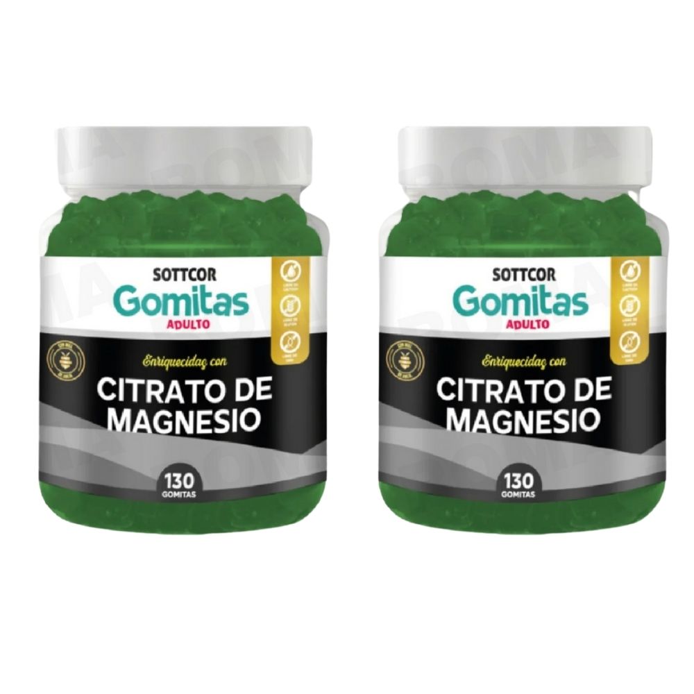 GOMITAS CITRATO DE MAGNESIO 130UND