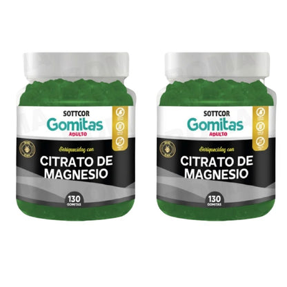 GOMITAS CITRATO DE MAGNESIO 130UND