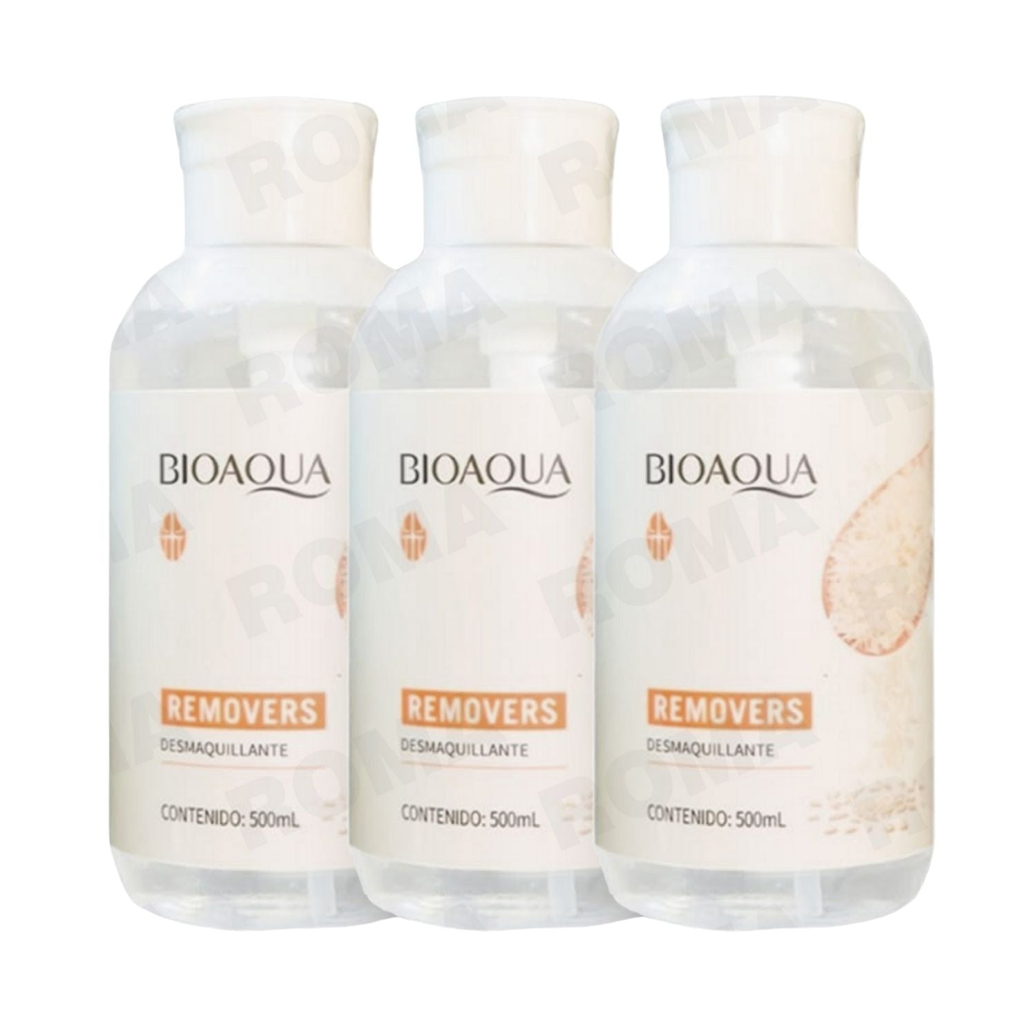DESMAQUILLANTE DE ARROZ BIOAQUA 500ML
