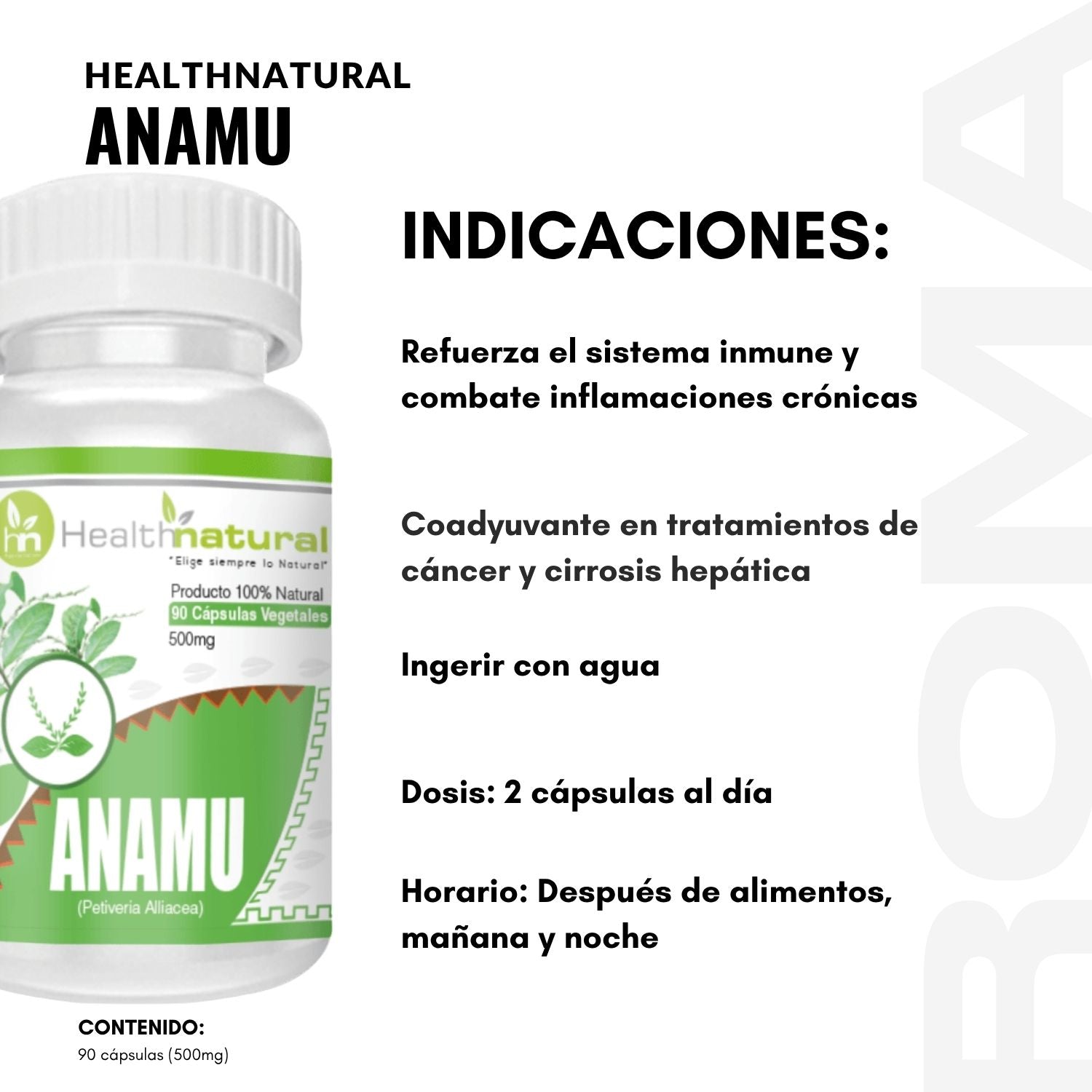ANAMU HEALTHNATURAL 500MG