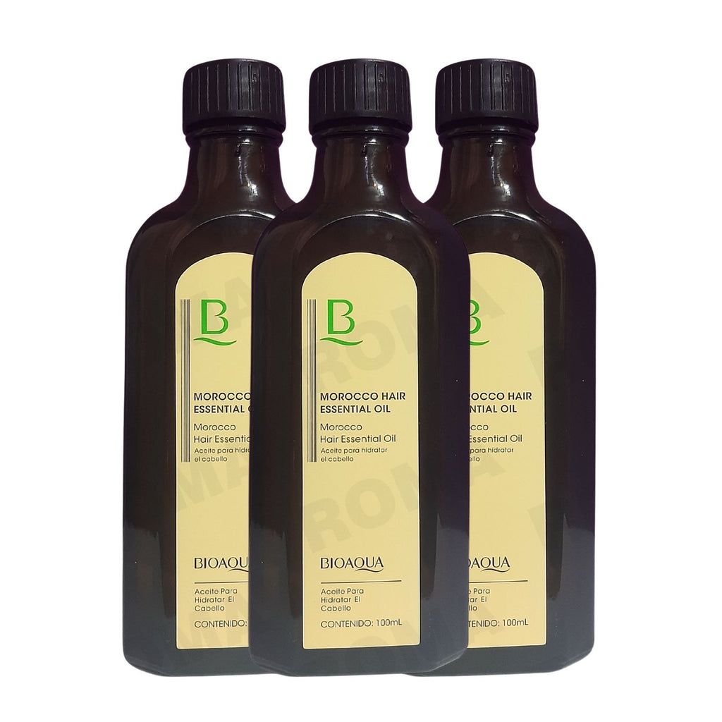 ACEITE ESENCIAL CAPILAR DE MOROCCO BIOAQUA 100ML