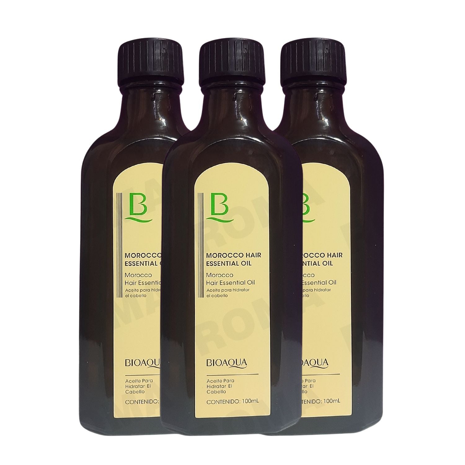 ACEITE ESENCIAL CAPILAR DE MOROCCO BIOAQUA 100ML