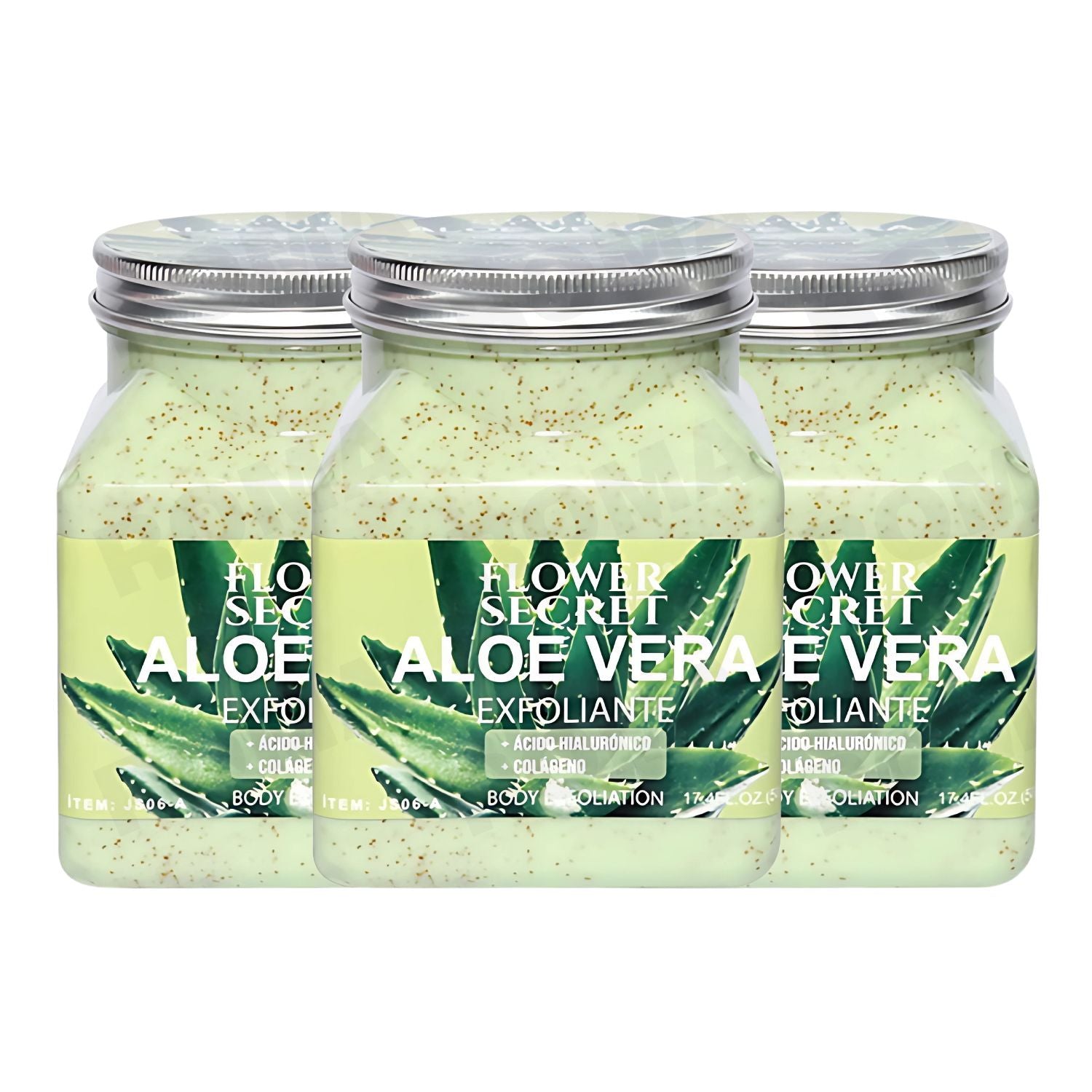 CREMA EXFOLIANTE ALOE VERA FLOWER SECRET 500ML