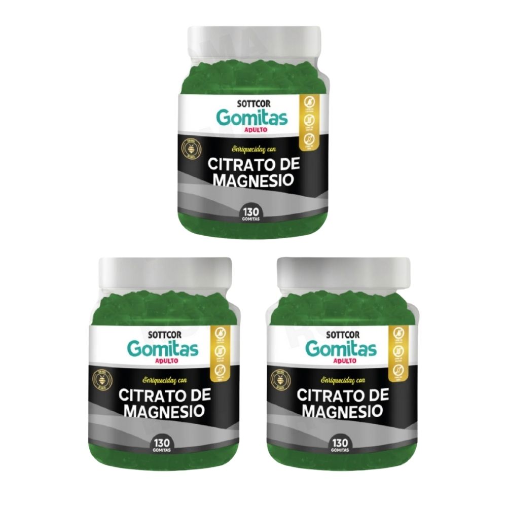 GOMITAS CITRATO DE MAGNESIO 130UND