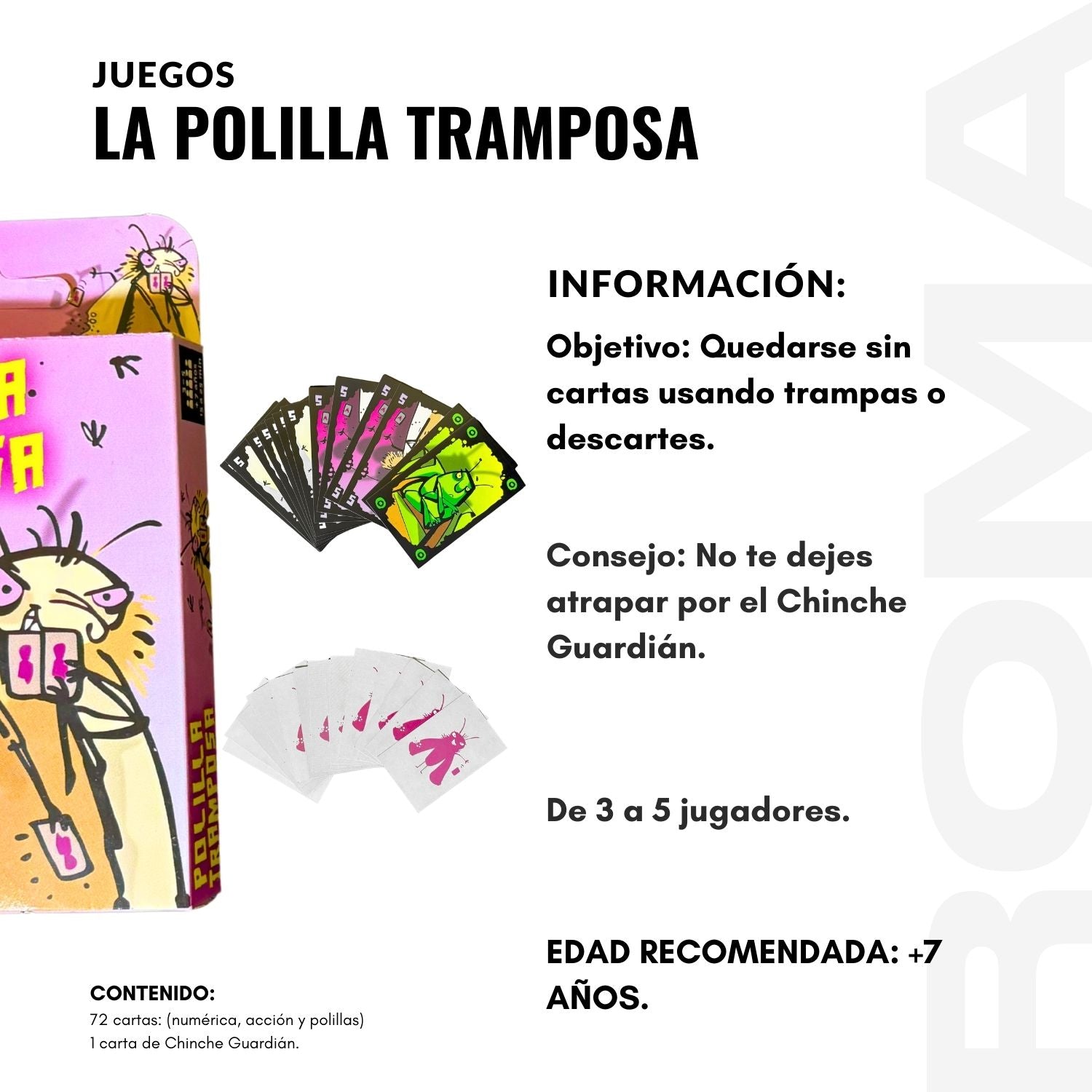 POLILLA TRAMPOSA JUEGO