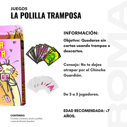 POLILLA TRAMPOSA JUEGO
