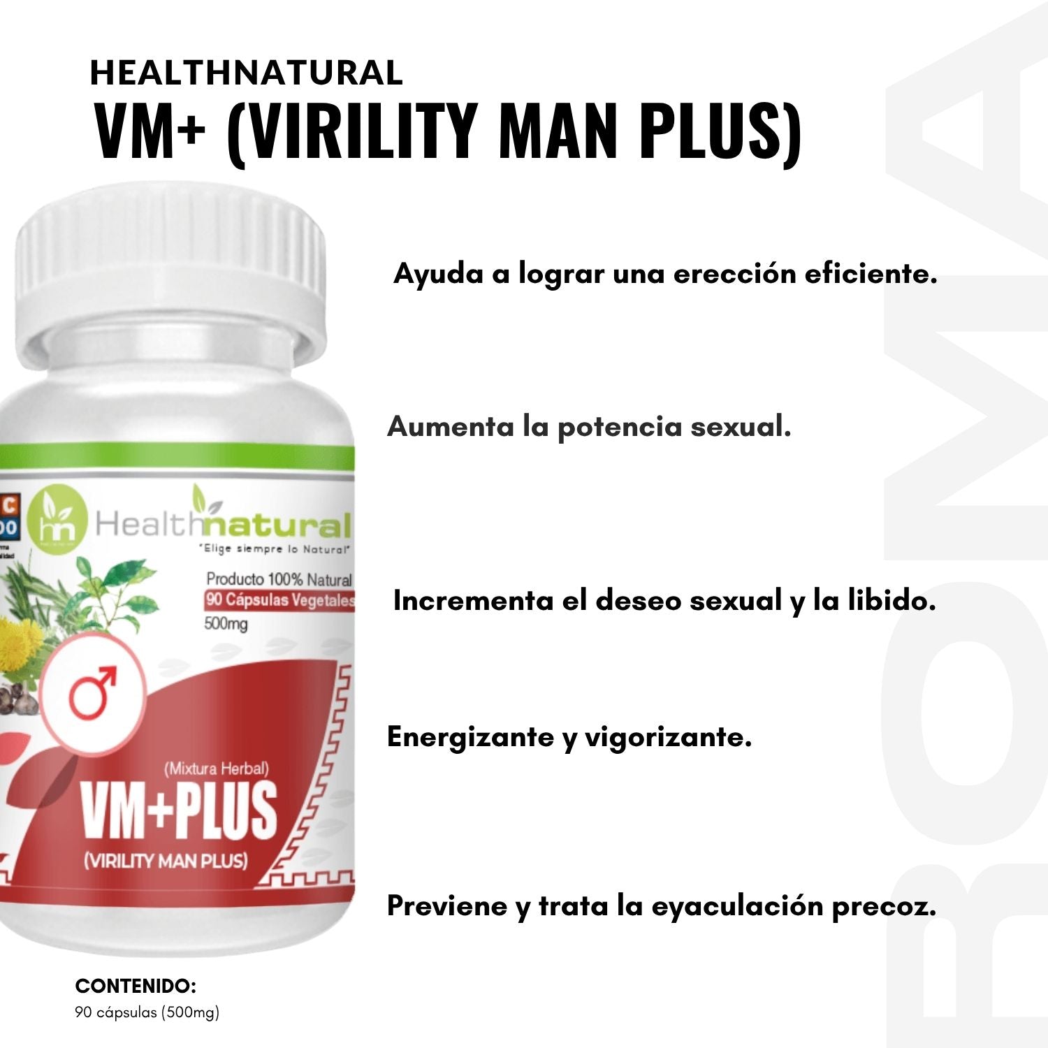 VM+(VIRILITY MAN PLUS) 500MG
