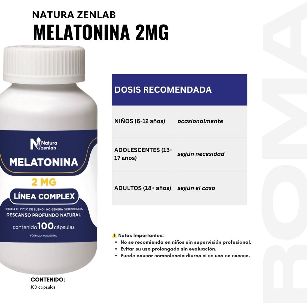 MELATONINA COMPLEX 2MG