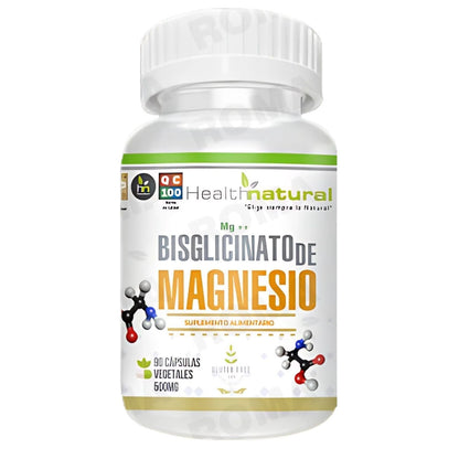BISGLICINATO DE MAGNESIO HEALTHNATURAL 500MG