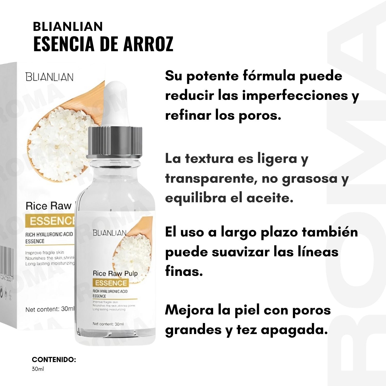 ESENCIA DE ARROZ BLIANLIAN 30ML
