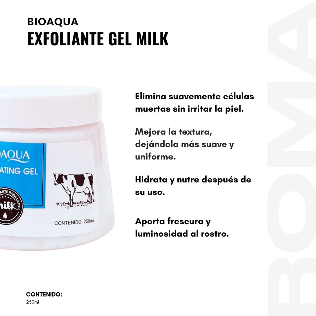EXFOLIANTE GEL MILK 250ML BIOAQUA