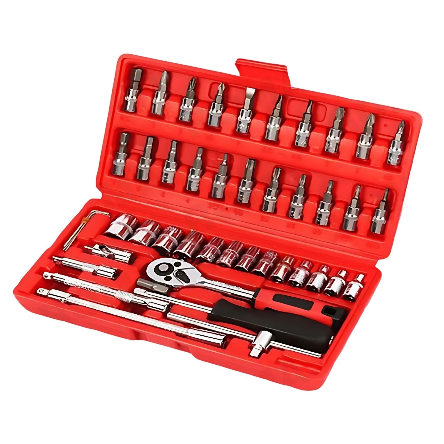 KIT HERRAMIENTAS 46 PIEZAS
