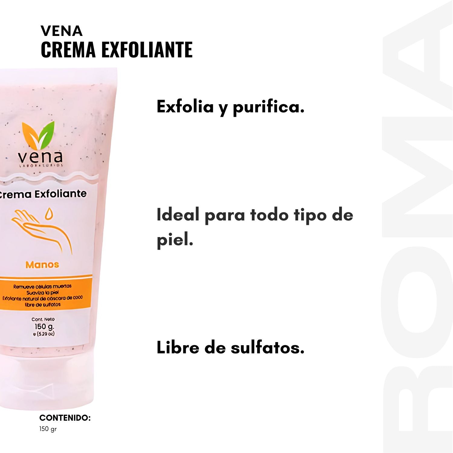 CREMA EXFOLIANTE MANO VENA 150G