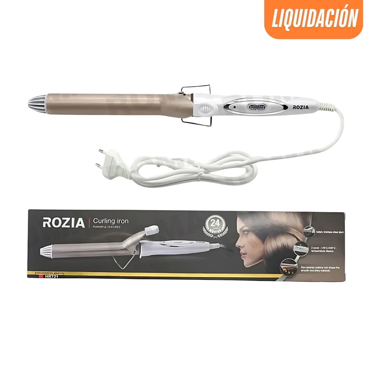 RIZADOR / ONDULADOR DE CABELLO - ROZIA