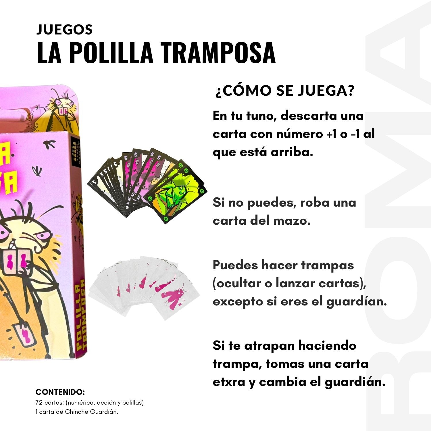 POLILLA TRAMPOSA JUEGO