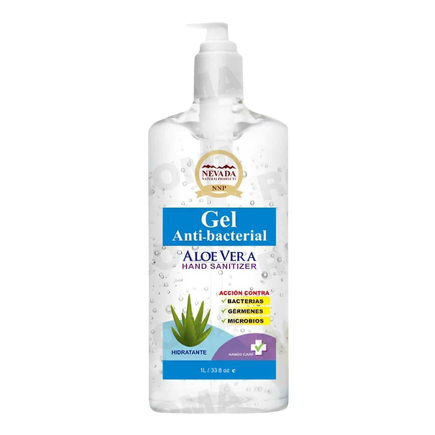 GEL ANTIBACTERIAL ALOE VERA 1L NEVADA