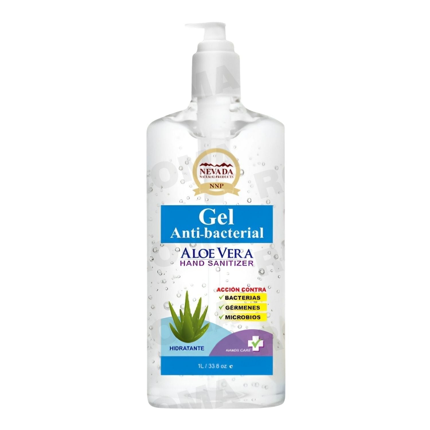 GEL ANTIBACTERIAL ALOE VERA 1L NEVADA