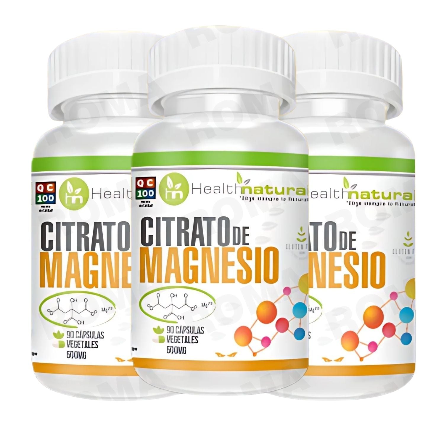 CITRATO DE MAGNESIO HEALTHNATURAL 500MG